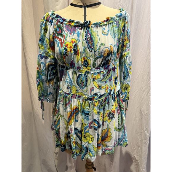 Maeve Frankie Viscose Boho Top Oversized Small - Picture 1 of 4